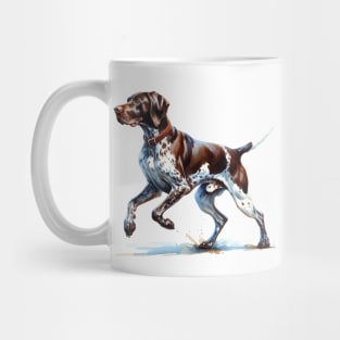 German Shorthaired Pointer Watercolor - Beautiful Dog Mug